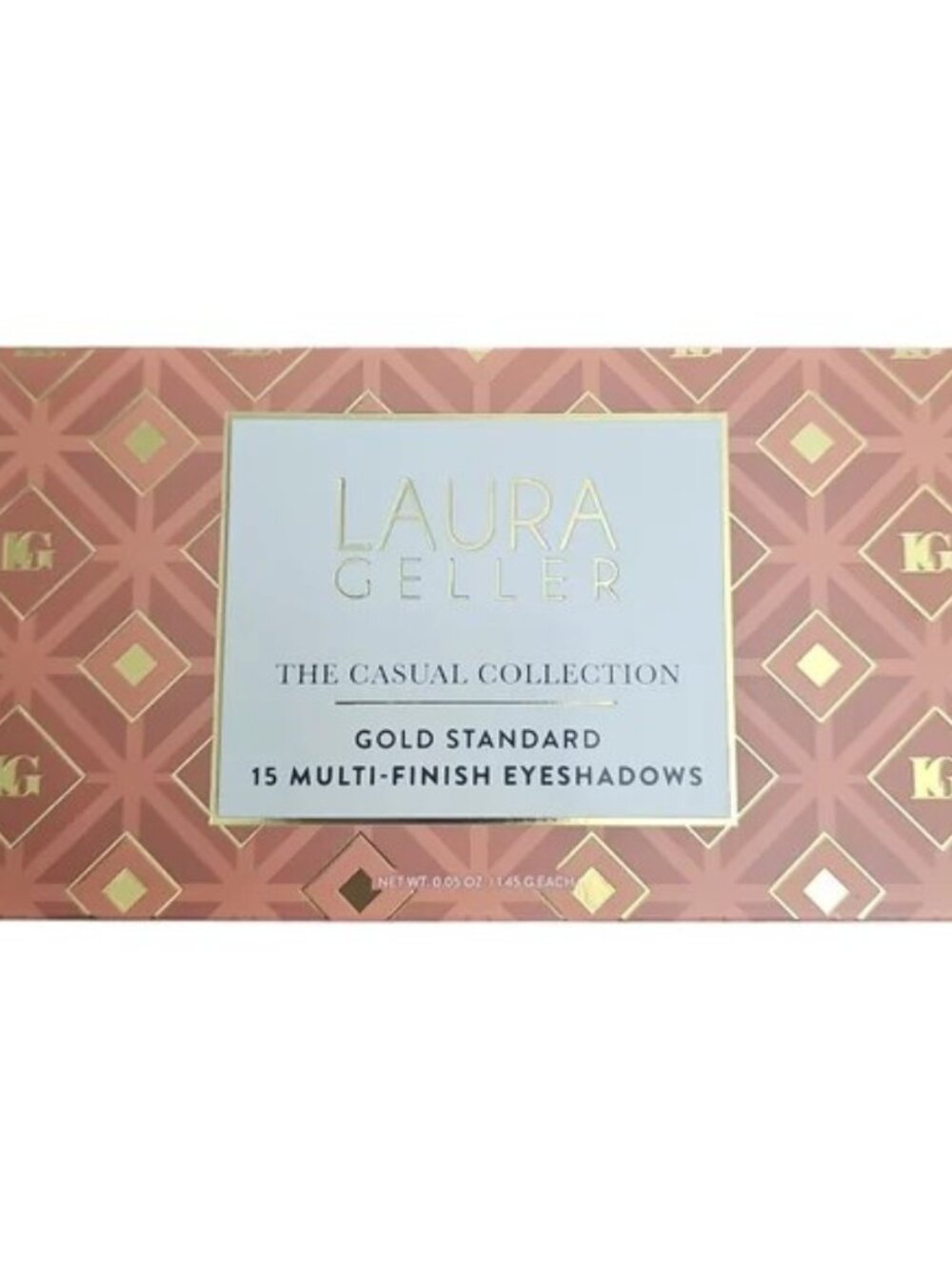 Laura Geller Eyeshadow Palette GOLD STANDARD - The Casual Collection - 15 Colors